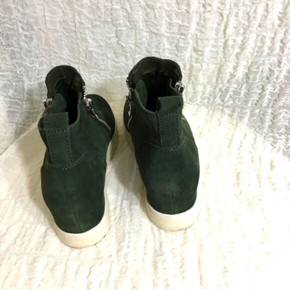 Steve Madden Green Wedgie Bootie Size 10M - Picture 6 of 10